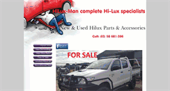 Desktop Screenshot of hiluxman.com